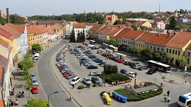 Karlovo náměstí v Třebíči