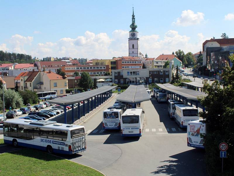 Hromadná doprava na Vysočině.