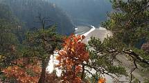 Podzim na Dalešické přehradě a okolí