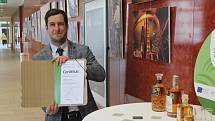 Whisky z Třebíče má certifikát Vysočina regionální produkt.