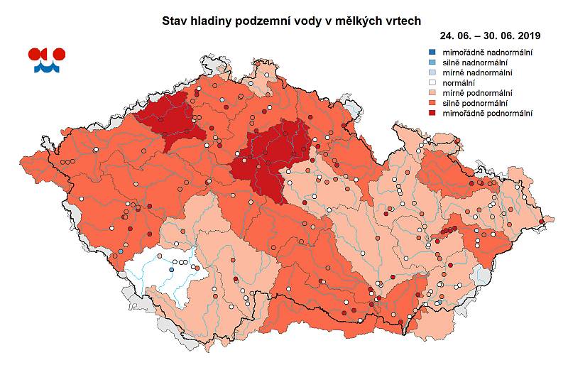 A jak to vypadalo v červnu v suchém roce.