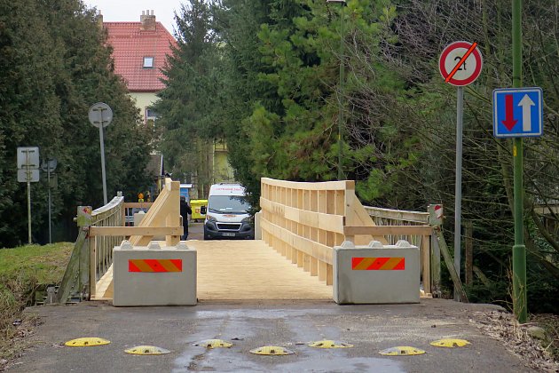 Nový most v Poušově postaví Třebíč bez dotací, omezí se vjezd velkých aut