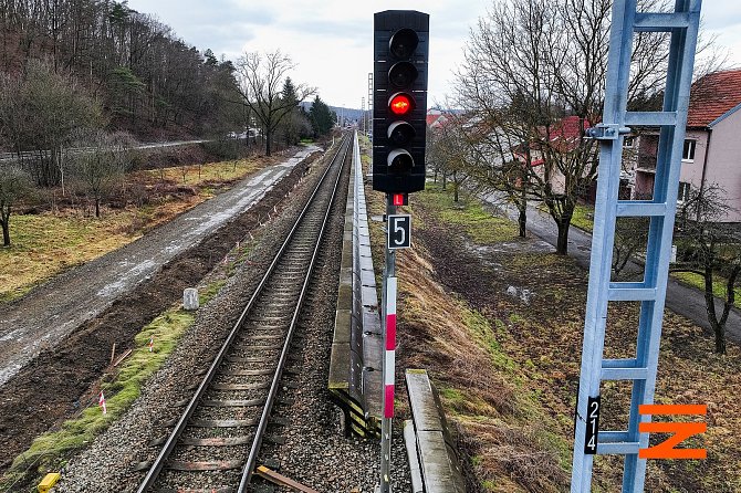 Výluka z Rapotic do Střelic potrvá téměř osm měsíců. Modernizace železniční trati mezi Střelicemi a Zastávkou.