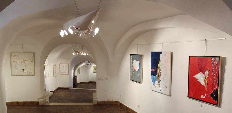 Výstava Jana Kanyzy v galerii Malovaný dům v Třebíči