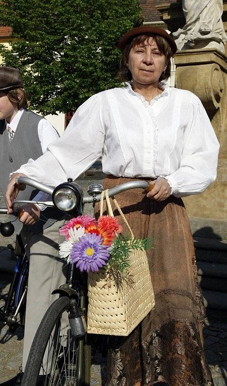 Historické velocipedy v Náměšti nad Oslavou.