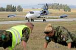  Největší letošní vojenské cvičení na českém území začalo leteckými manévry. 