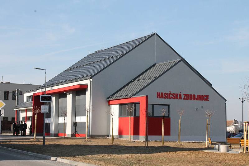 Slavnostní otevírání nové hasičské zbrojnice, Jaroměřice nad Rokytnou 28. 2. 2019