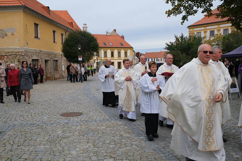 Slavnostní znovuotevření chrámu svaté Markéty v Jaroměřicích nad Rokytnou