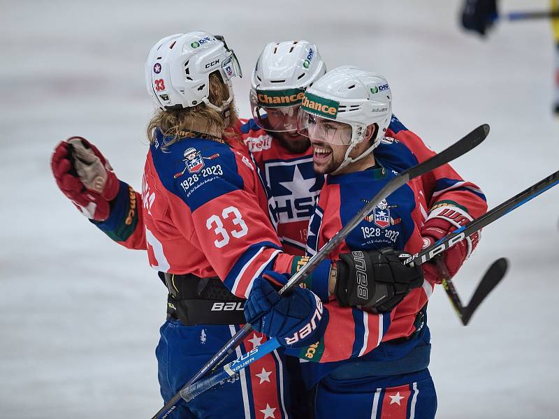 Ve čtvrtém čtvrtfinále play-off Chance ligy vyhráli třebíčští hokejisté v Přerově 3:2 po samostatných nájezdech a mohou se chystat na semifinálový souboj se Zlínem.