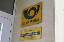 Pobočka České pošty v ulici Marie Majerové v Třebíči patří mezi zhruba tři stovky z těch, které se mají v polovině roku 2023 zrušit.