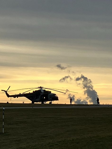 Vrtulníková jednotka z Náměště vyrazila do Polska. Posílí východní křídlo NATO