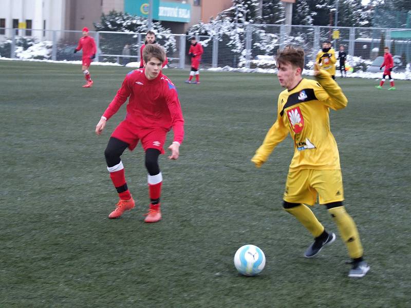 Utkání Třebíče a béčka Velkého Meziříčí nabídlo přehlídku mladých fotbalistů, ve které se střelecky více dařilo domácím.