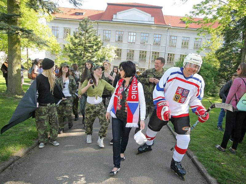 Majáles v Moravských Budějovicích.