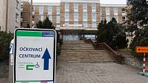 Očkovací centrum v Třebíči.