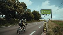 Ondřej Zmeškal společně se svým trasérem zdolali 3 414 kilometrů na trase nejslavnějšího cyklistického závodu - Tour de France.