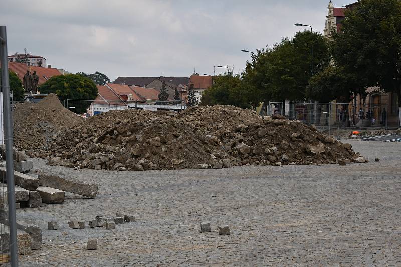 Revitalizace horní strany Karlova náměstí v Třebíči