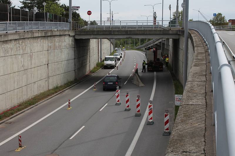 Uzavírka v Třebíči a její dopady.