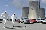 V Jaderné elektrárně Dukovany ve středu energetici nacvičovali zvládnutí vážné havárie jednoho ze čtyř bloků s velkým únikem radioaktivní vody. 
