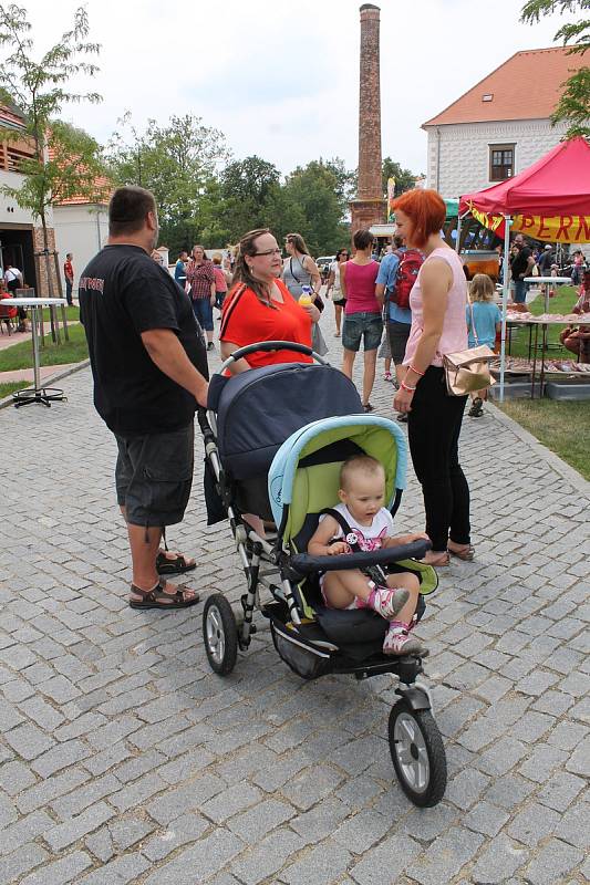 Ze zámeckých slavností ve Valči, které připomněly pět let od znovuotevření zámku po rozsáhlé rekonstrukci.