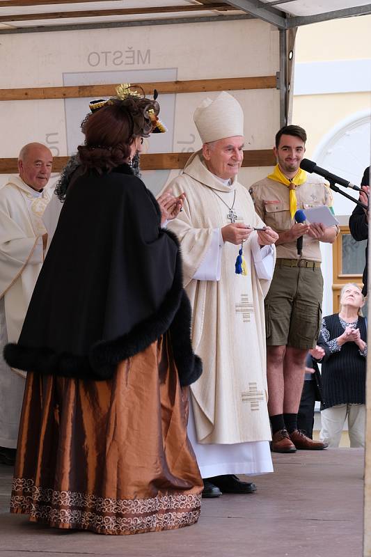 Slavnostní znovuotevření chrámu svaté Markéty v Jaroměřicích nad Rokytnou