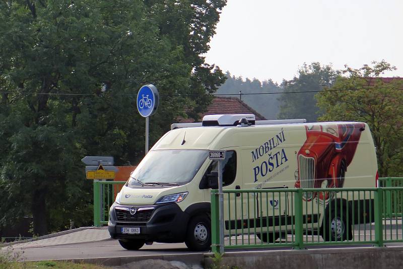 Mobilní pošta v Trnavě na Třebíčsku