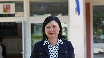 V pátek před osmnáctou hodinou odvolila v třebíčské Základní škole Bartuškova česká eurokomisařka Věra Jourová.