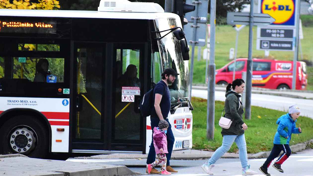 První na Vysočině: městské i linkové autobusy budou v Třebíči na jednu jízdenku