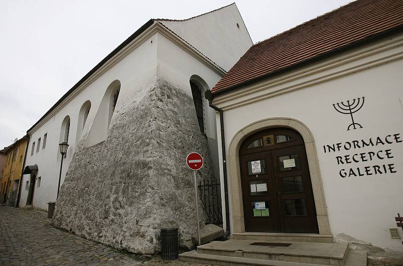 Zadní synagoga v Třebíči.