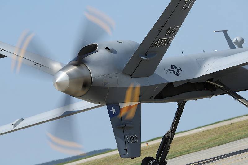 Bezpilotní letoun MQ-9 Reaper.