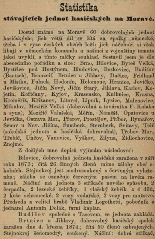 Krška podrobně mapoval jednotlivé hasičské sbory na Moravě a ve Slezsku. Kniha Hasičstvo.