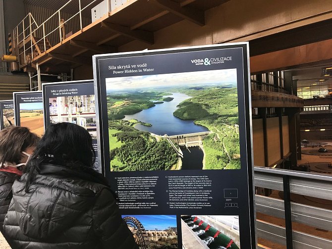 Infocentrum PVE Dalešice nově nabízí návštěvníkům unikátní výstavu Voda a civilizace