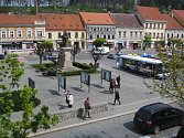 Karlovo náměstí v Třebíči.