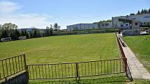 Fotbalové hřiště v Přibyslavicích