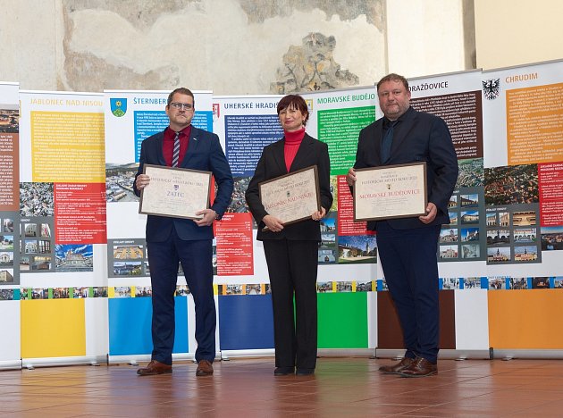 Historické město roku: Moravské Budějovice získaly cenu ministra a dvě stě tisíc