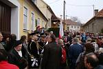 Přes tři stovky lidí zavítalo v sobotu do Hroznatína, aby uctili památku tamějšího rodáka, armádního generála a československého prezidenta Ludvíka Svobody.