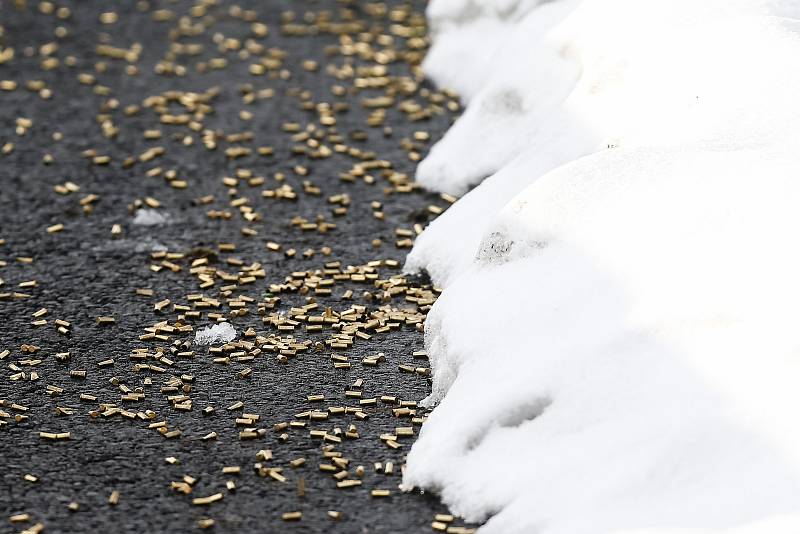 Závod Světového poháru v biatlonu - štafeta 4 x 7,5 km mužů.