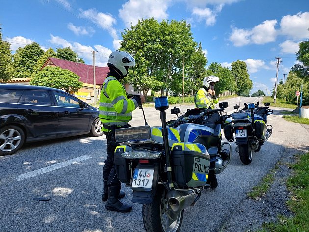 Nehody motorkářů na Vysočině při dopravní akci: policisté se na ně v létě zaměří