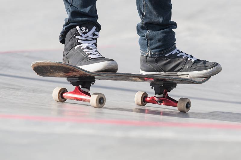 Skatepark ve Žďáře nad Sázavou.