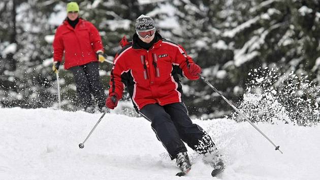 Poprvé se na Harusově kopci lyžovalo v pátek 20. prosince.
