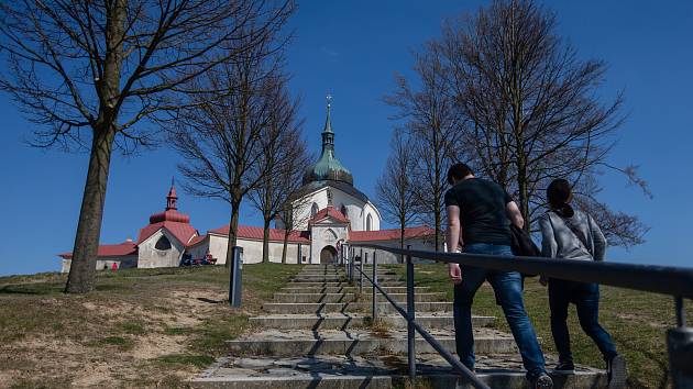 Památka UNESCO na Zelené hoře přivítá návštěvníky. Lidé se ale musí objednat