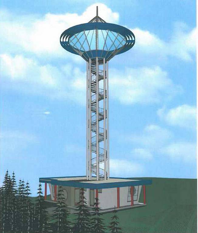 Přibližně třicet metrů vysoká vyhlídková věž bude stát na Fajtově kopci u Velkého Meziříčí. To, který ze dvou návrhů nakonec uspěje, může svým hlasováním ovlivnit i veřejnost. 