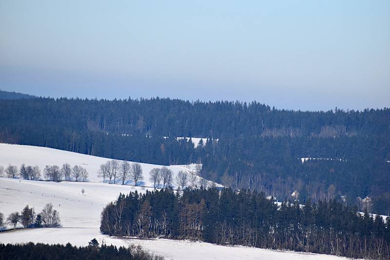 Pasecká skála nabízí unikátní výhled do krajiny.