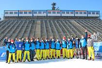O tratě se při závodech SP biatlonistů ve Vysočina Areně stará čtyřicet dobrovolníků.