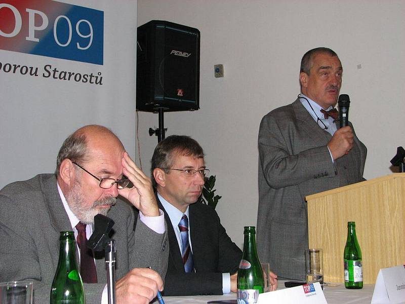 V pátek 13. listopadu 2009 proběhl v Jihlavě ustavující sněm TOP 09 v kraji Vysočina.