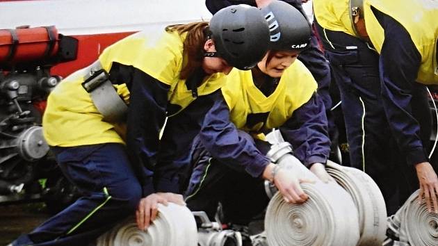 OBRAZEM: Ve sboru dobrovolných hasičů v Obyčtově má převahu něžné pohlaví