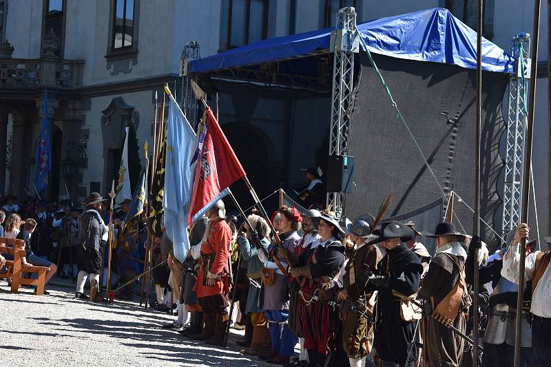 Dvoudenní Historické slavnosti, které se tentokrát nesly v duchu třicetileté války si užívali malí i velcí.