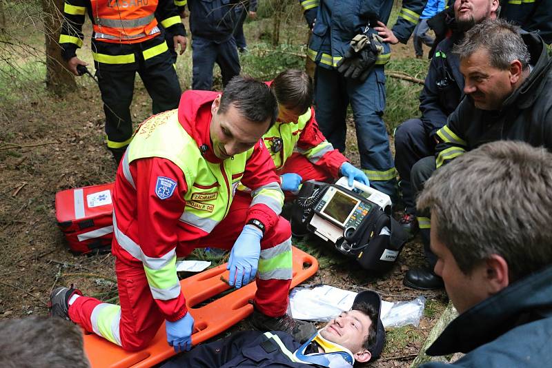 Spolupráce se zdravotníky byla pro hasiče velkým přínosem