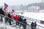 Do Vysočina Areny si v sobotu našlo cestu asi čtyři a půl tisíce fanoušků, mezi nimi i „Mexičani“ z Řečice nebo „chodící vlajky“ z Litomyšle.