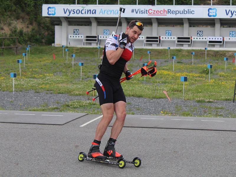 Biatlonový reprezentační tým se připravuje v těchto dnech na novou sezonu v Novém Městě na Moravě.
