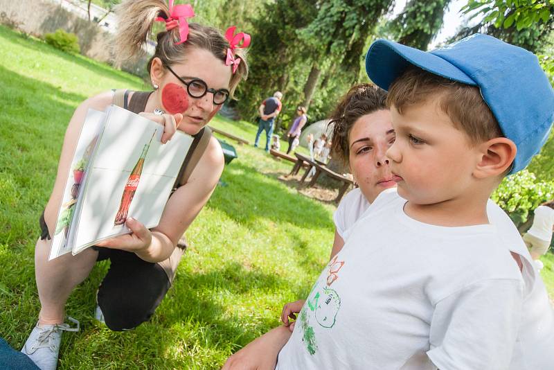 Den dětí v centru pro rodiče s dětmi Kopretina ve Velkém Meziříčí.